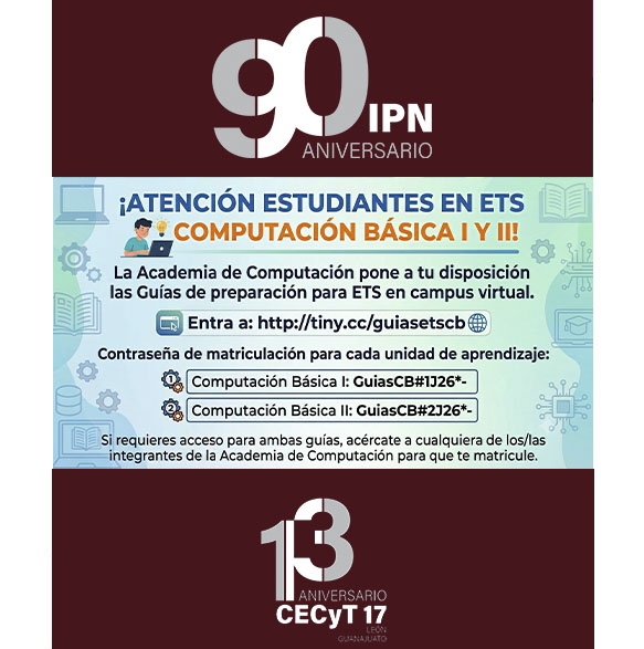 Guias de Preparacion para ETS en Campus virtual 